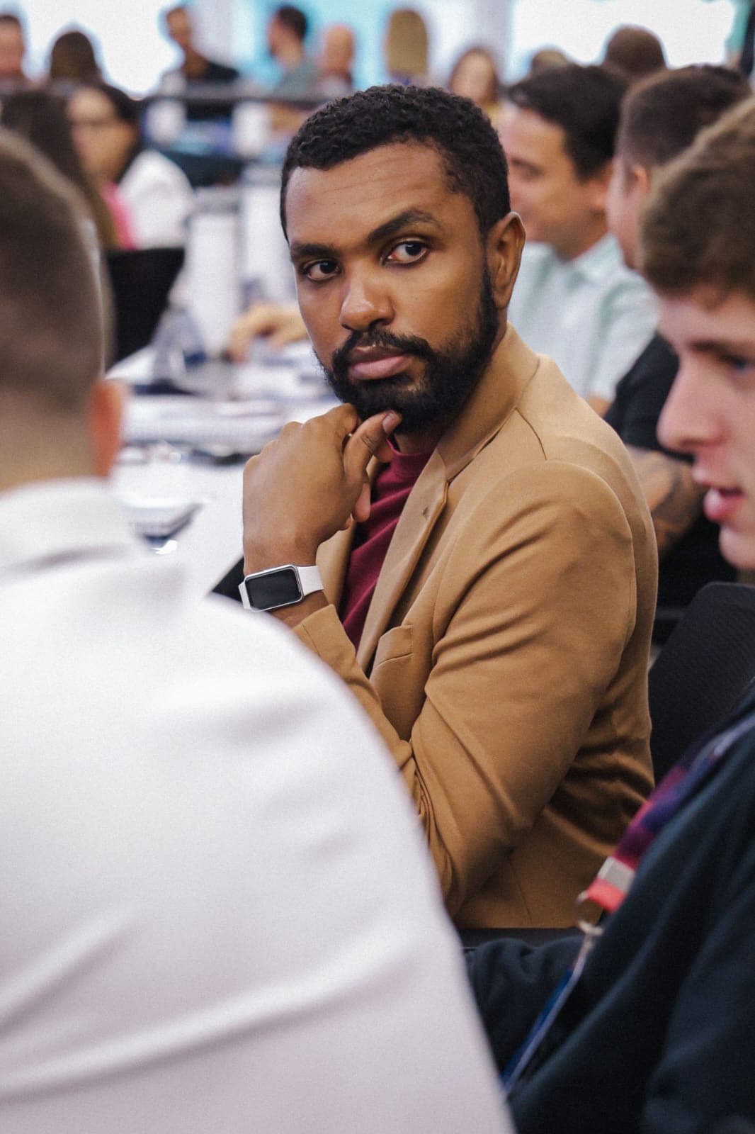 João Thaira at business event