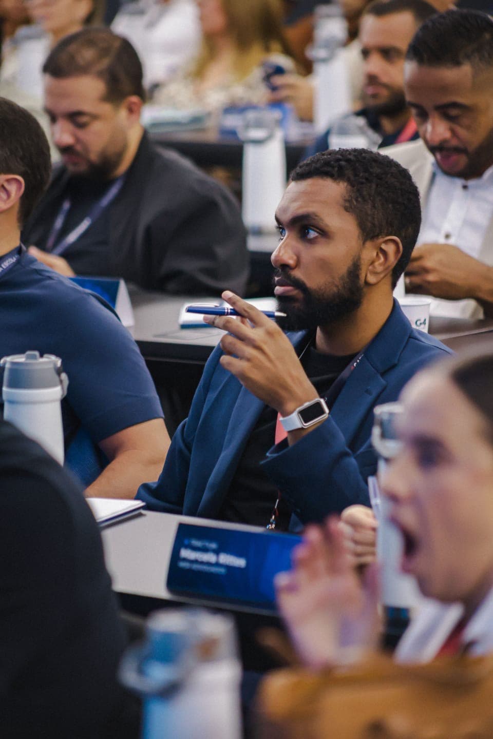 João Thaira at G4 Educação event